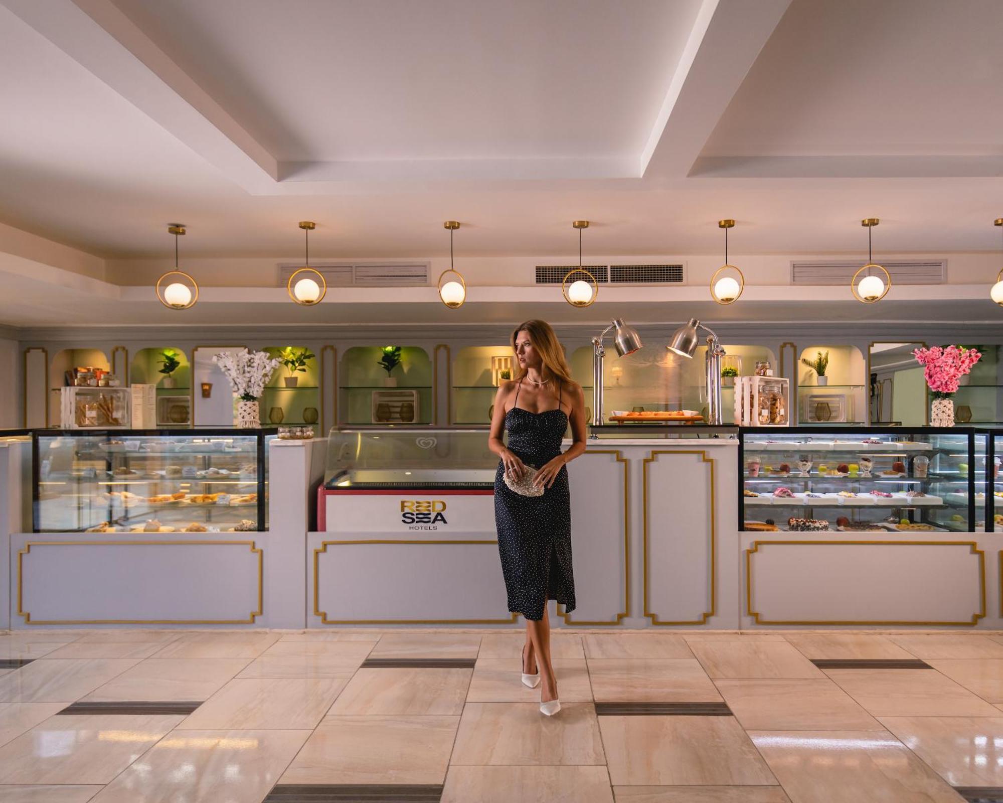The Grand Resort Hurghada Exterior foto The lobby of the hotel