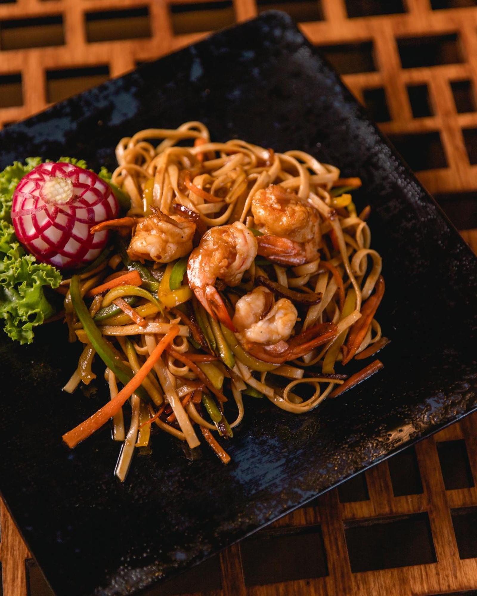The Grand Resort Hurghada Exterior foto Shrimp chow mein